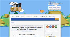 Desktop Screenshot of faffcamp.com